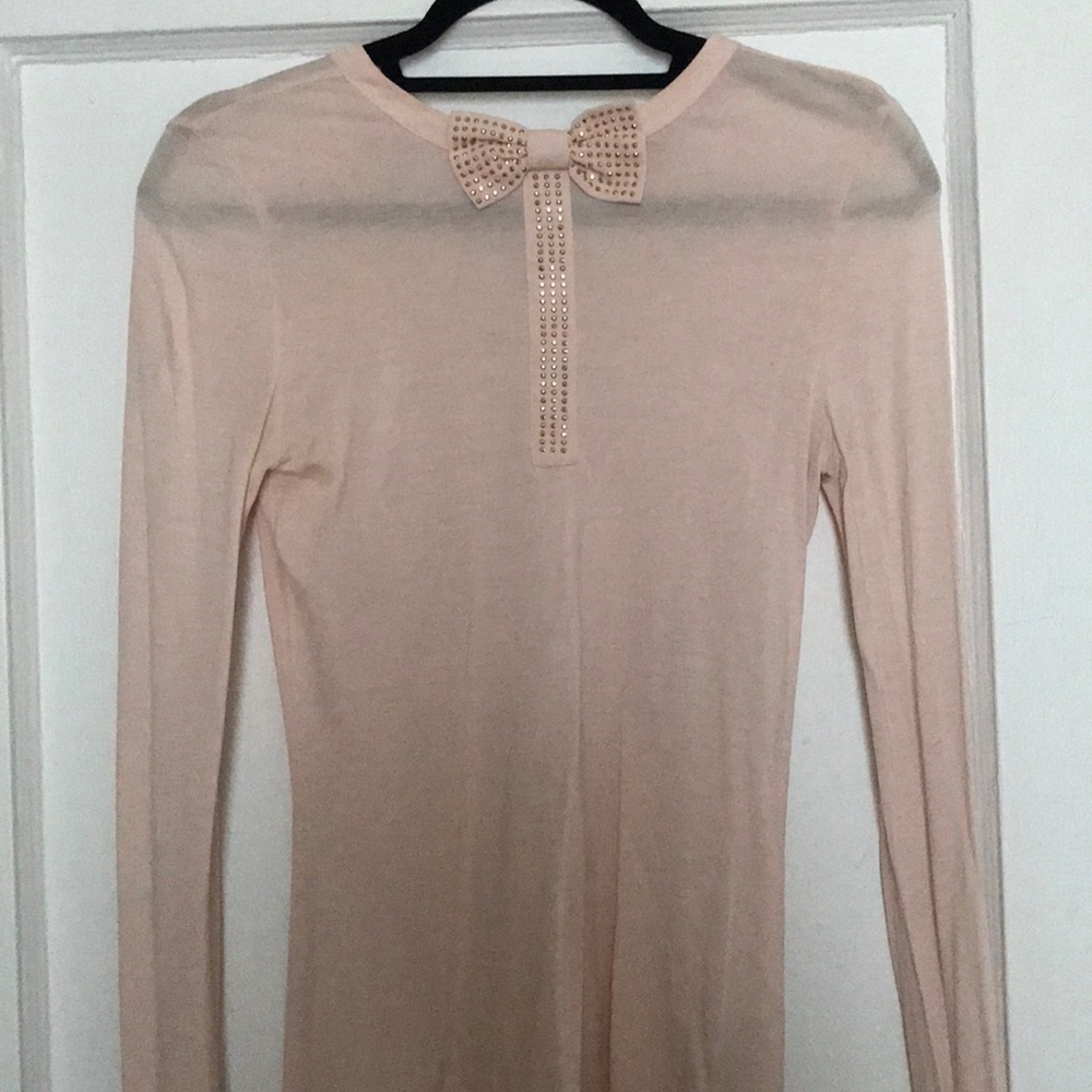 Ted baker long sleeve bow shirt
